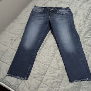 Vigoss Blue Straight Leg Jeans Classic Style